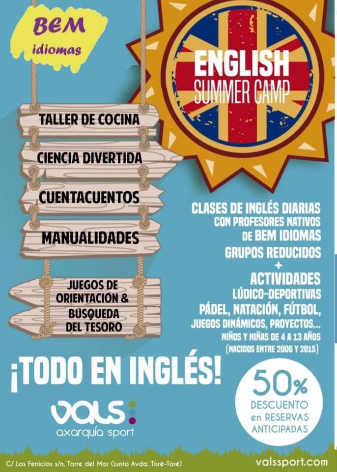 campamento ingles